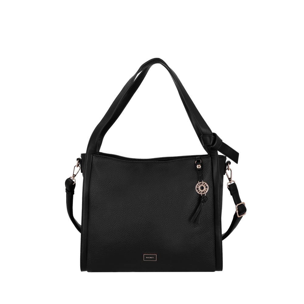 Cartera De Hombro Secret Boston Negra