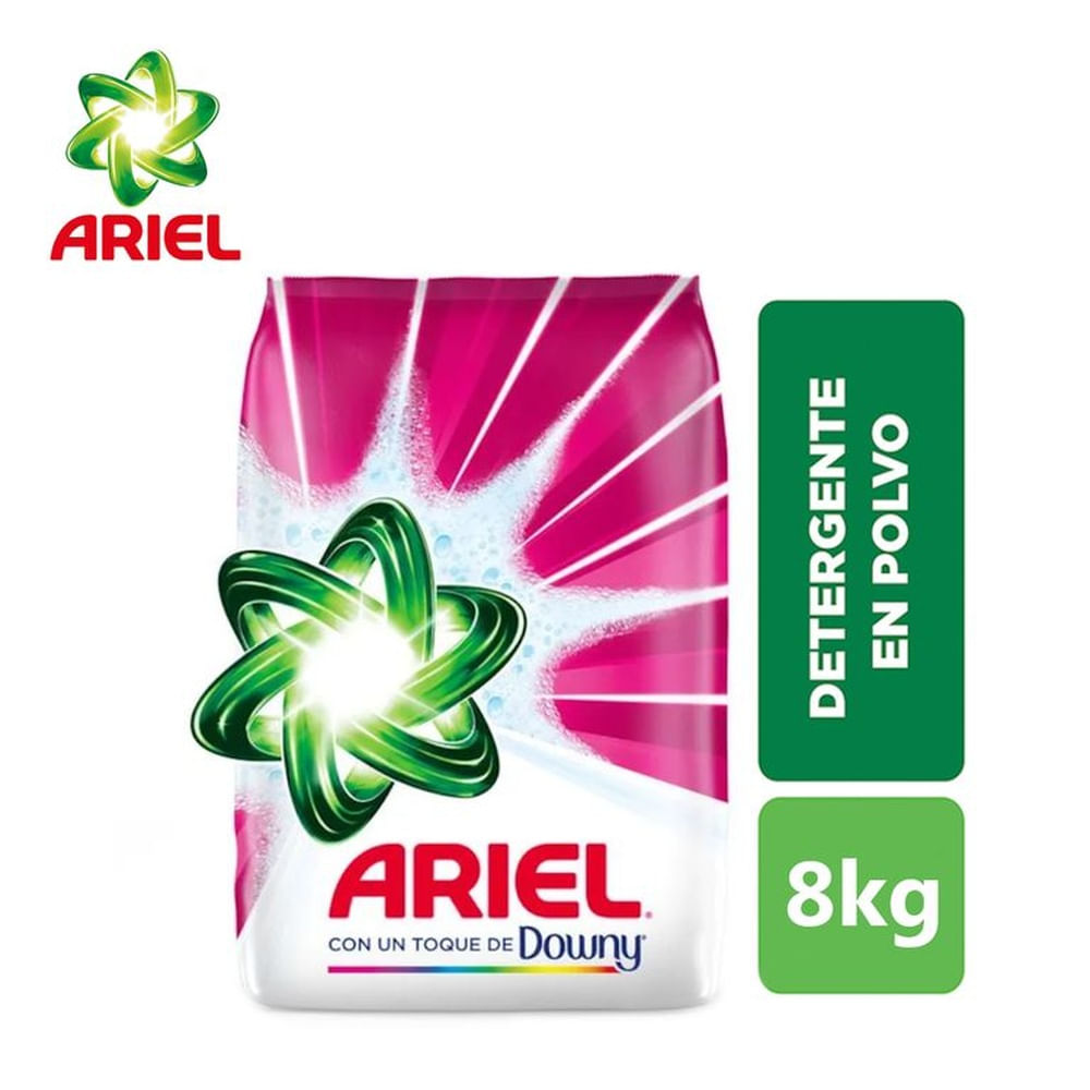 Detergente en polvo 8 kilos Downy ARIEL