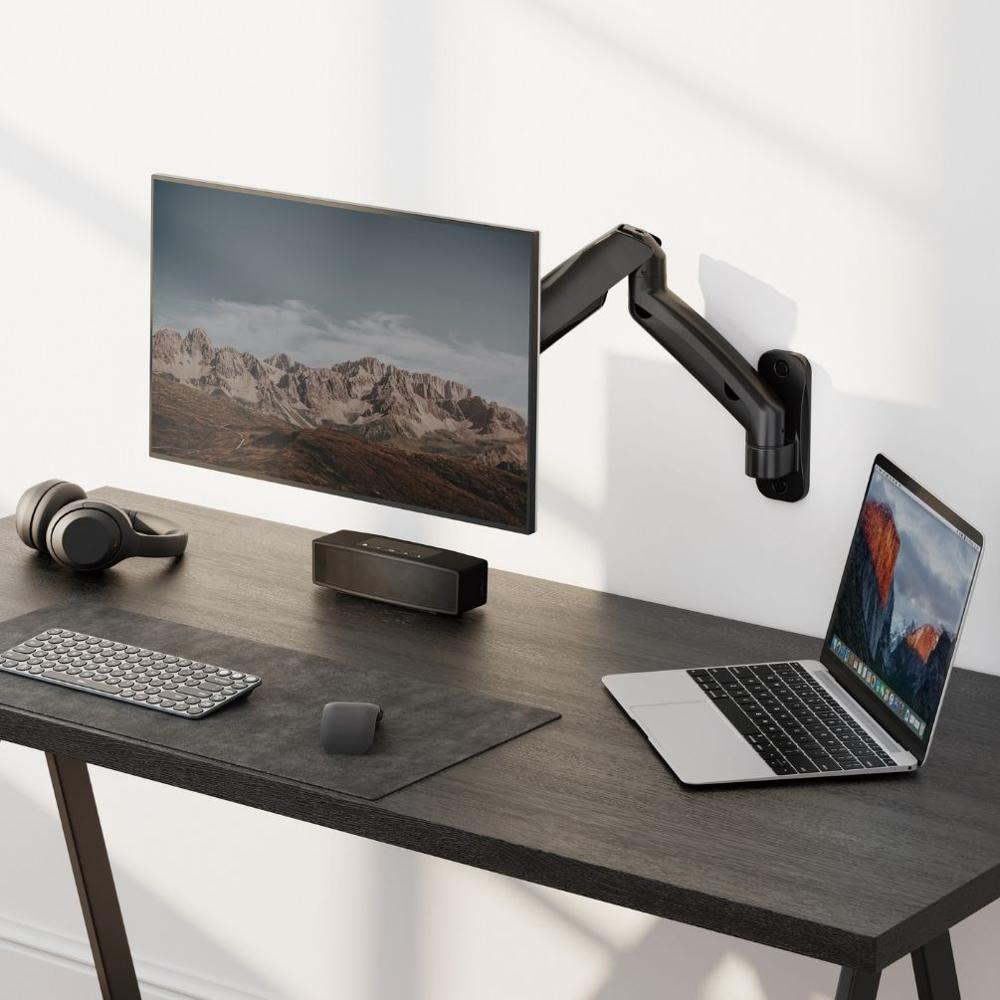 SOPORTE ERGONÓMICO DE PARED PARA MONITOR 17-32 AJUSTE MECÁNICO MODELO KE31-12E KOREANO