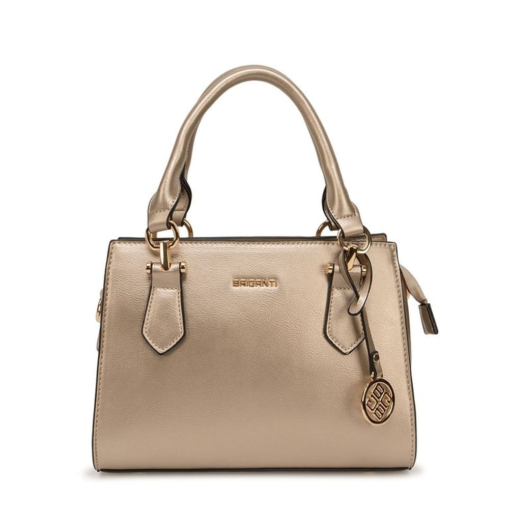 Cartera Briganti Satchel BRI-CM2611 Dorado