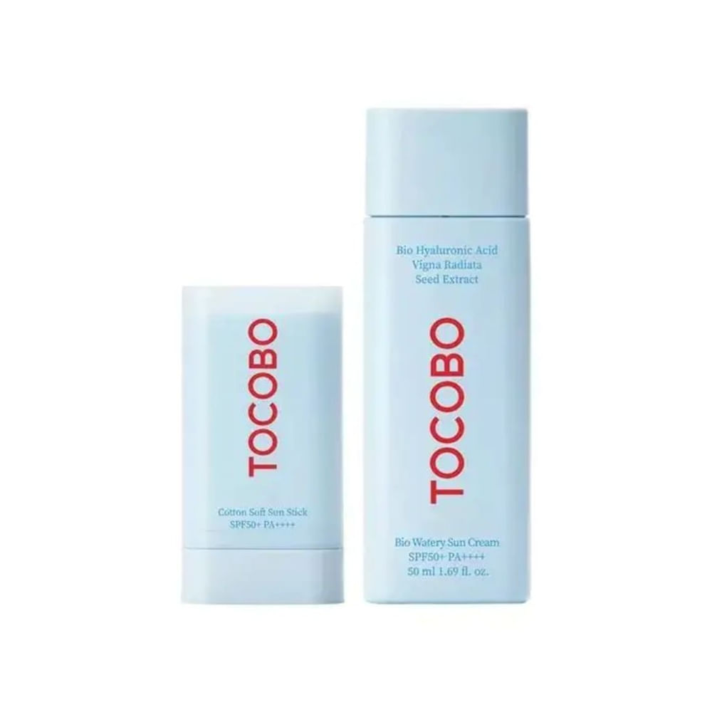 TOCOBO PACK PROTECCION SOLAR CREMA+ BARRA HYALU-CICA