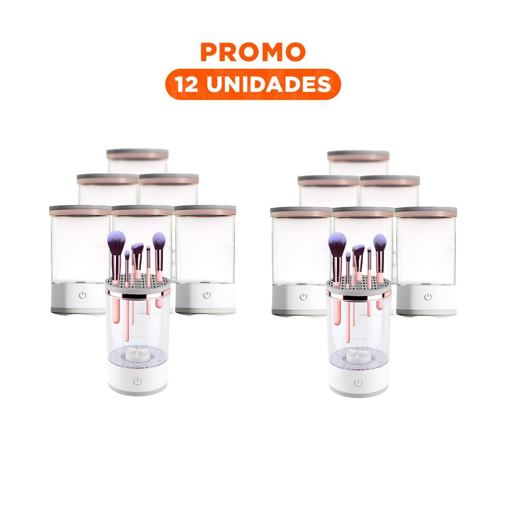 Pack12 Aparato Compacto Electrica de Brochas y Pinceles Blanco Y+Regalo Sticker