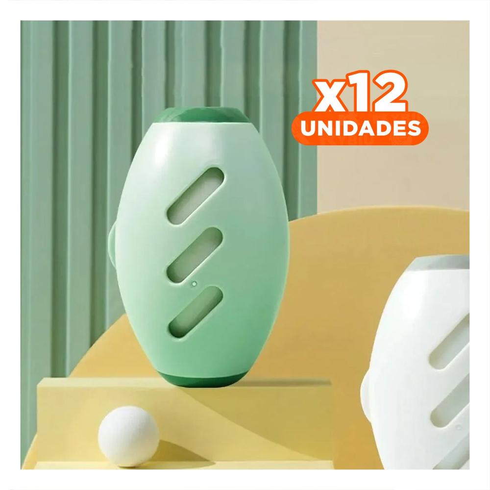 Pack12 Cepillo Quita Pelusa Reutilizable Verde Para Todo Tipo De Ropa Y Muebles