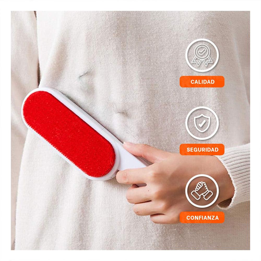 Limpia de Pelusa Rojo y Blanco para Hogar y Tapiceria 21,5x5,5cm Y+Papel Regalo