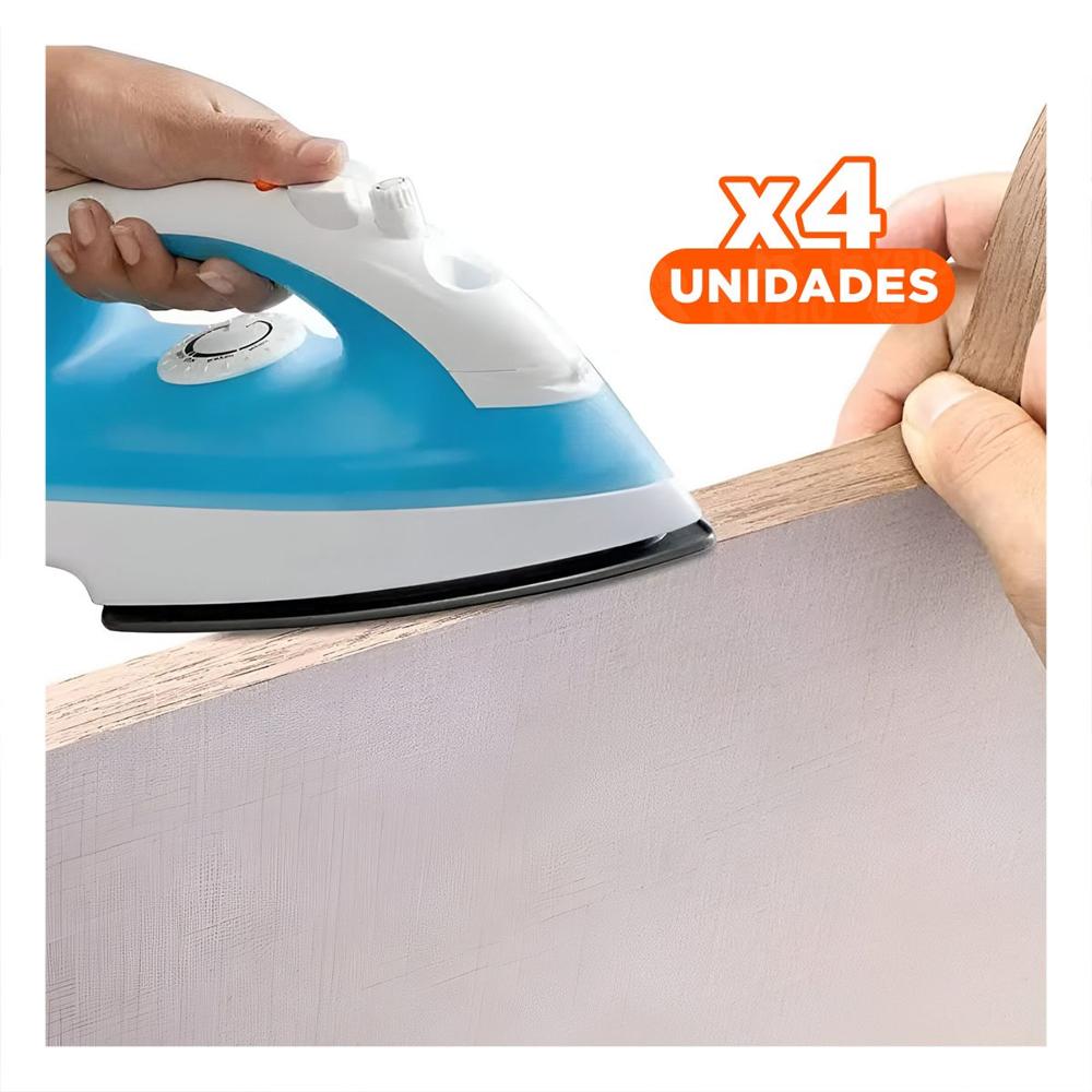 Pack4 Herramienta de Vapor Electrica Blanco y Azul Funcion Continua en Casa Y+Papel Regalo