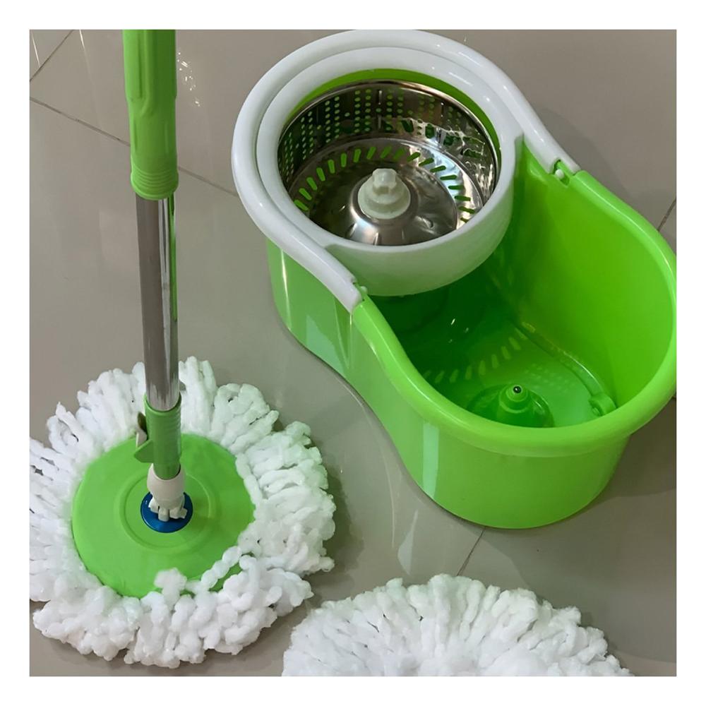 Mopa Giratoria 360 con Balde Centrifugador para Mantener la Casa Limpia Y+Papel Regalo