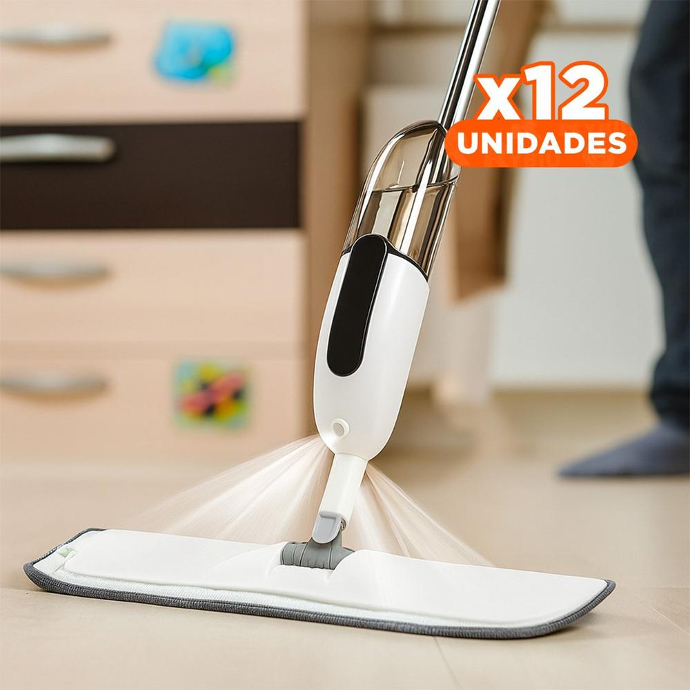 Pack12 Elemento de Limpieza con Spray para el Cuidado del Hogar Y+Papel Regalo