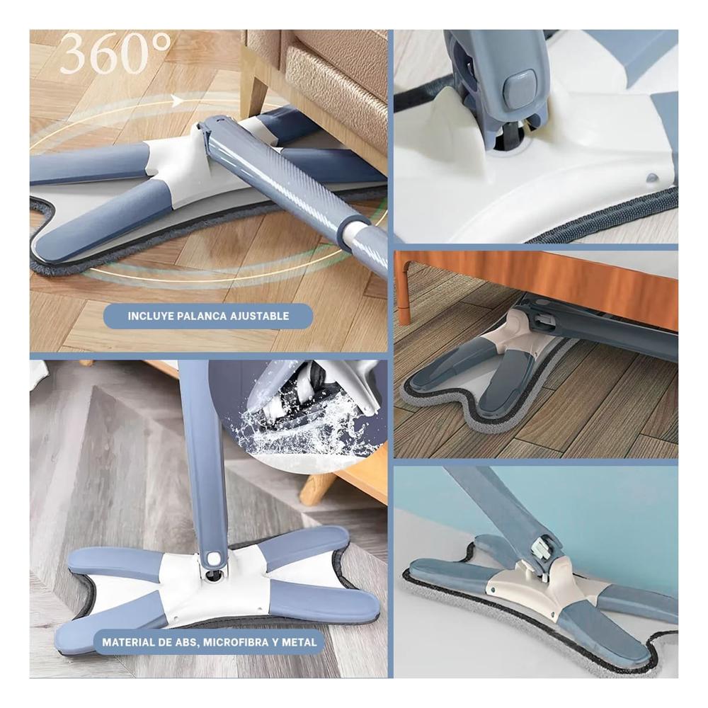 Rasqueta Mariposa Azul Para Retirar Suciedad Dificil De Pisos