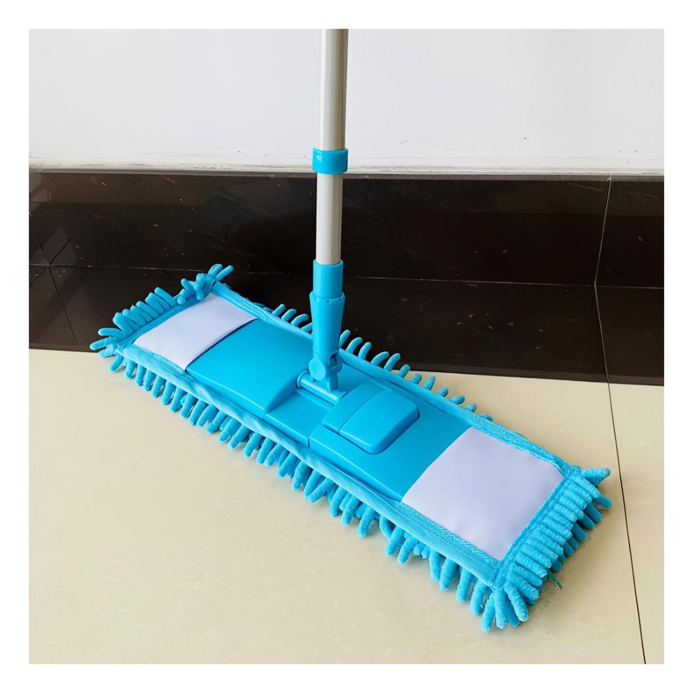 Mopa Rectangular de Microfibra Celeste Practico para Limpieza General Y+Post It