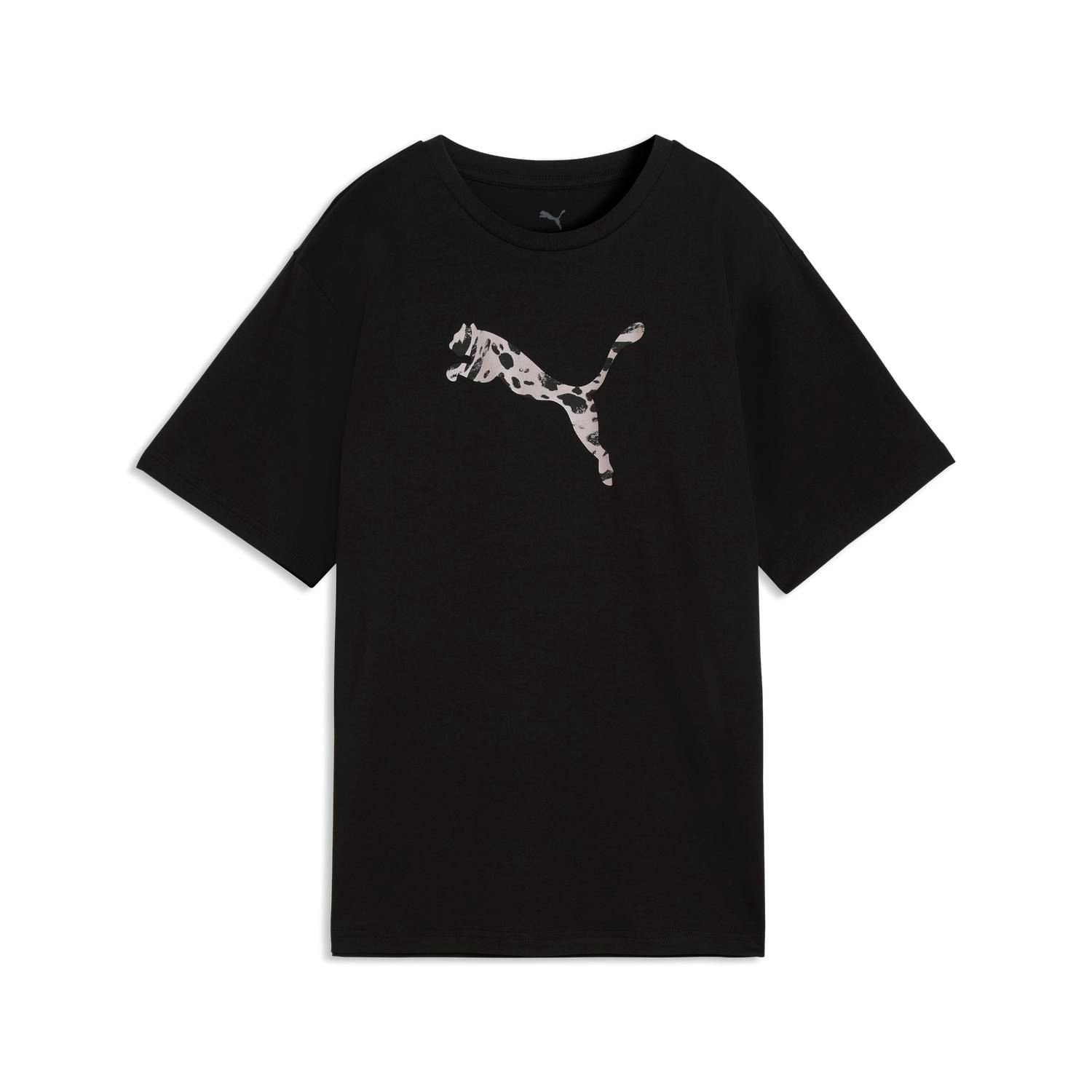 Polo Deportivo Puma Mujer  Ess Graphic Animal Relaxed Tee 691821 01 Negro