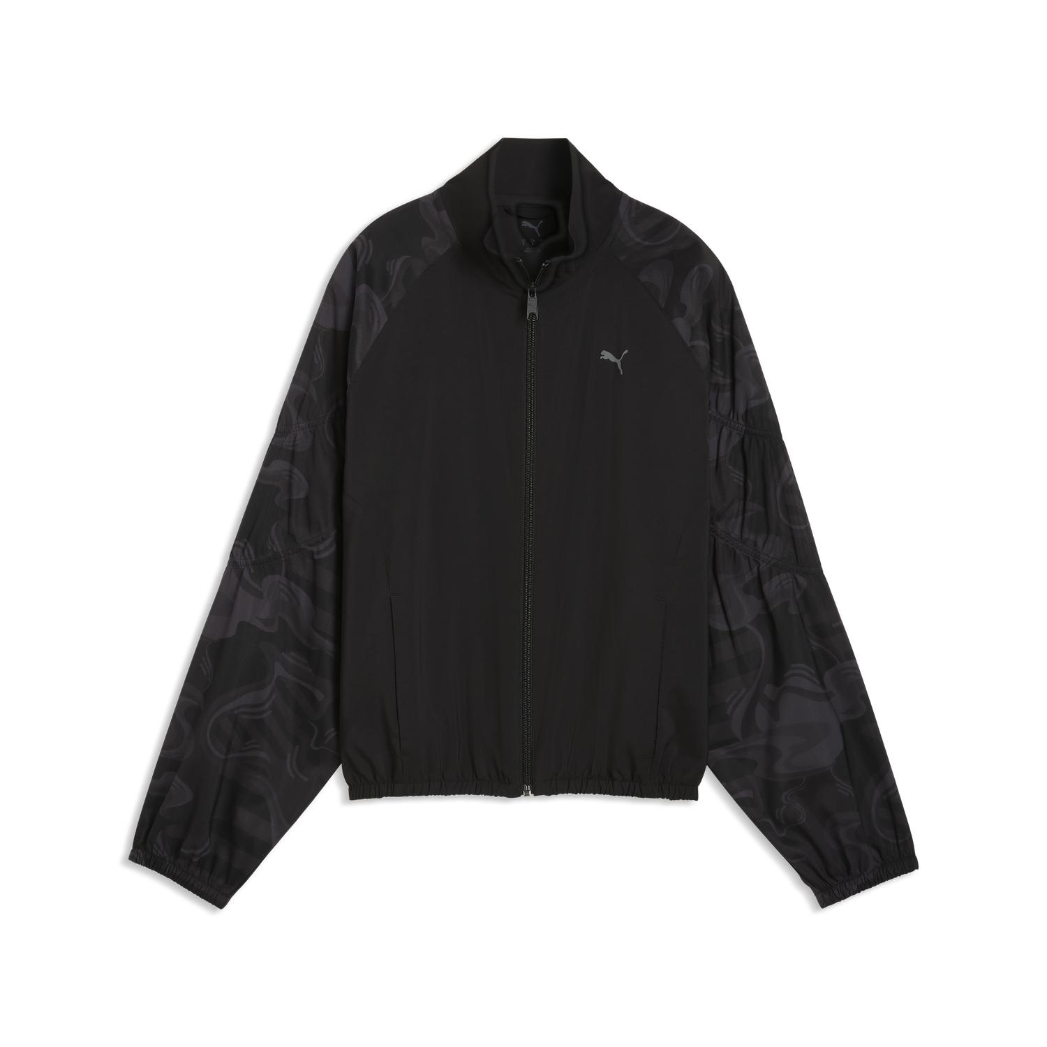 Casaca Deportiva Puma Mujer  W  League Woven Jacket 528489 01 Negro