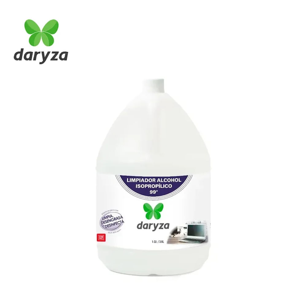 Alcohol isopropílico 99° galón DARYZA Alcohol isopropílico 99° galón DARYZA
