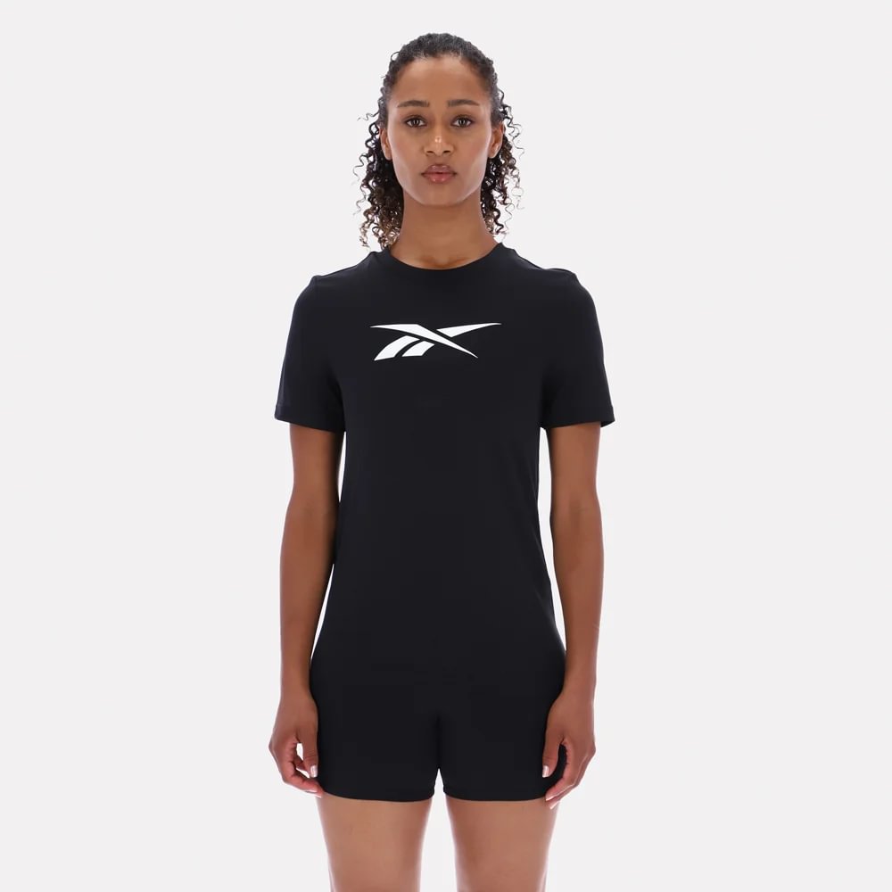 Polo Deportivo Reebok Mujer Casidy Core Ss 100241944 Negro