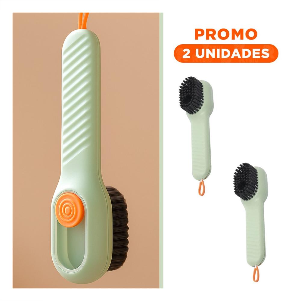 Pack2 Utensilio de Limpieza con Dispensador Multifuncional Practico Verde