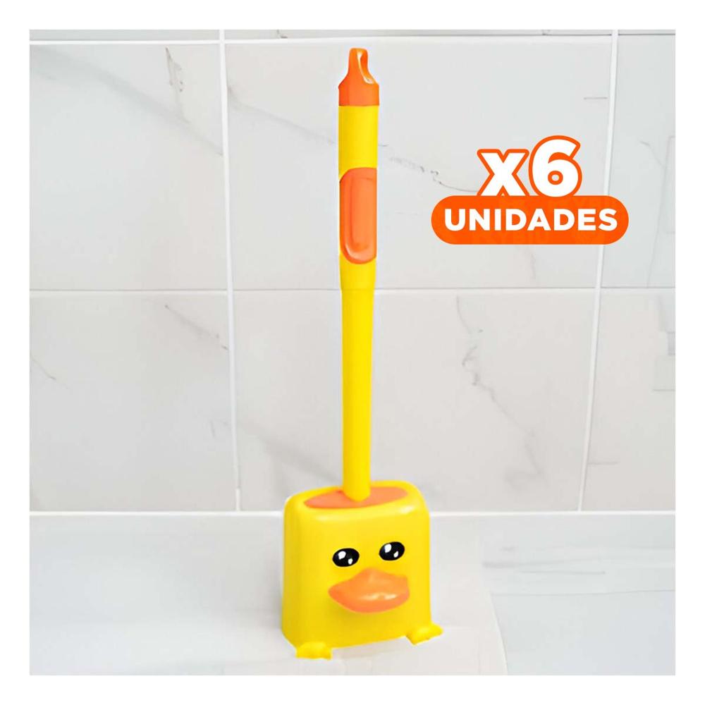 Pack6 Implemento Util para Aseo de Inodoro con Facil Manejo Y+Papel Regalo