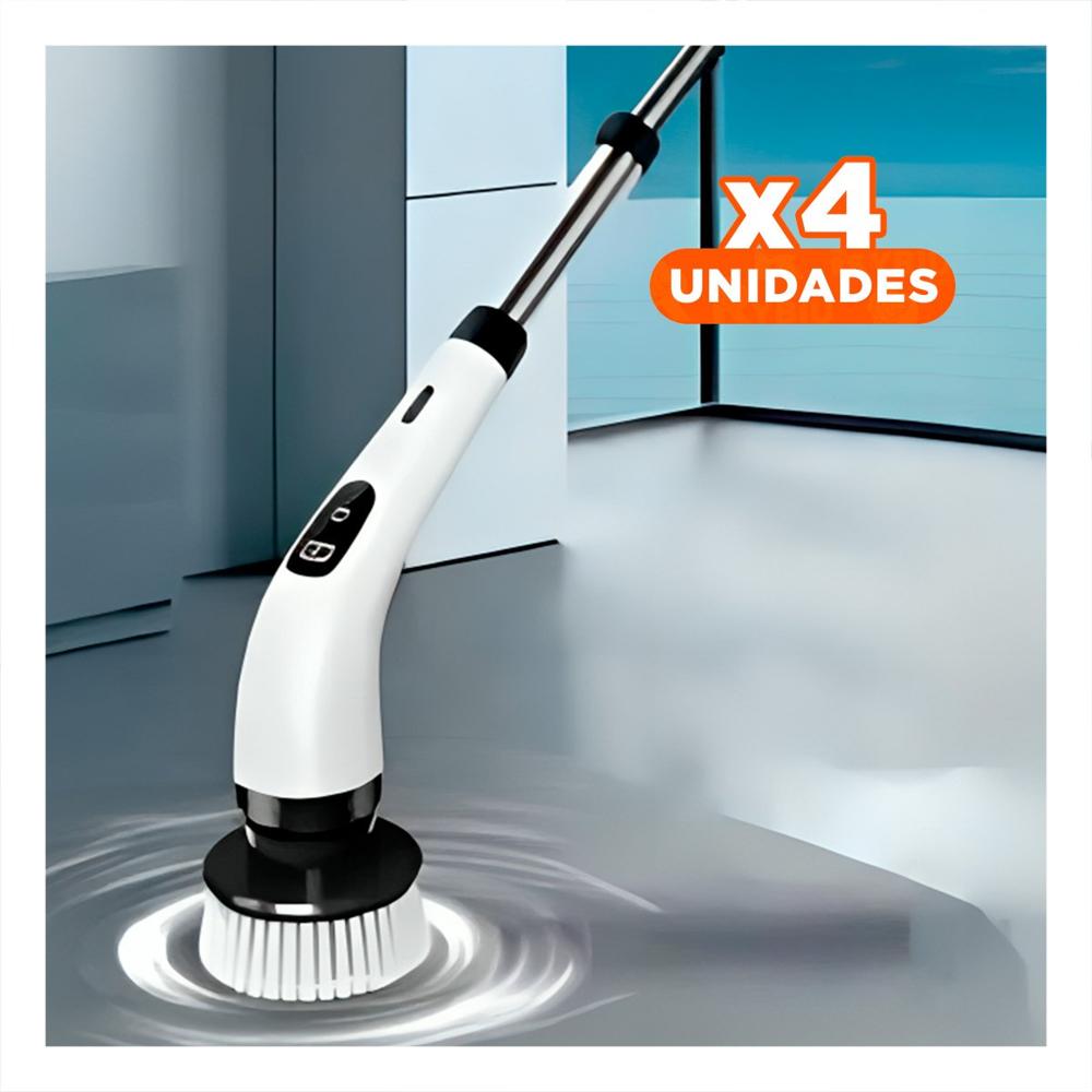 Pack4 Modelo de Limpieza Electrico Blanco 7 en 1 para Hogar Moderno