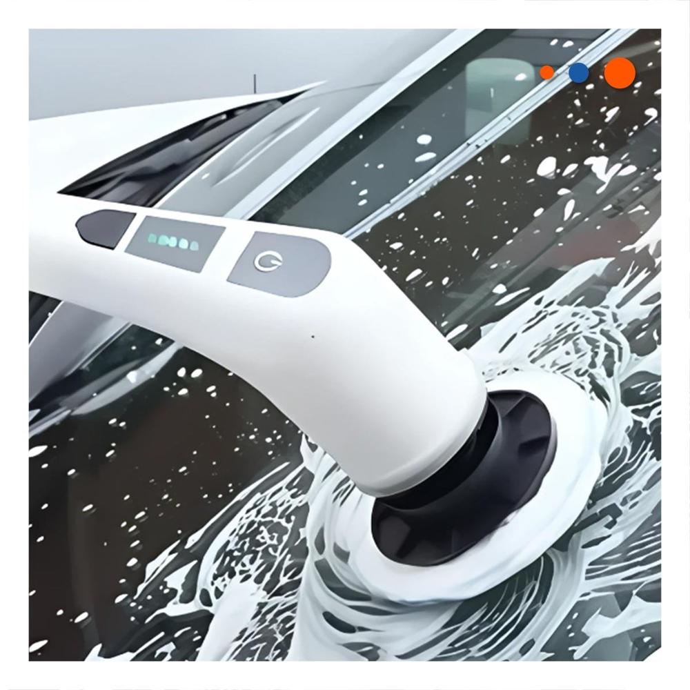 Equipo Portatil de Limpieza Electrico Blanco 7 en 1 para Casa Y+Regalo Sticker