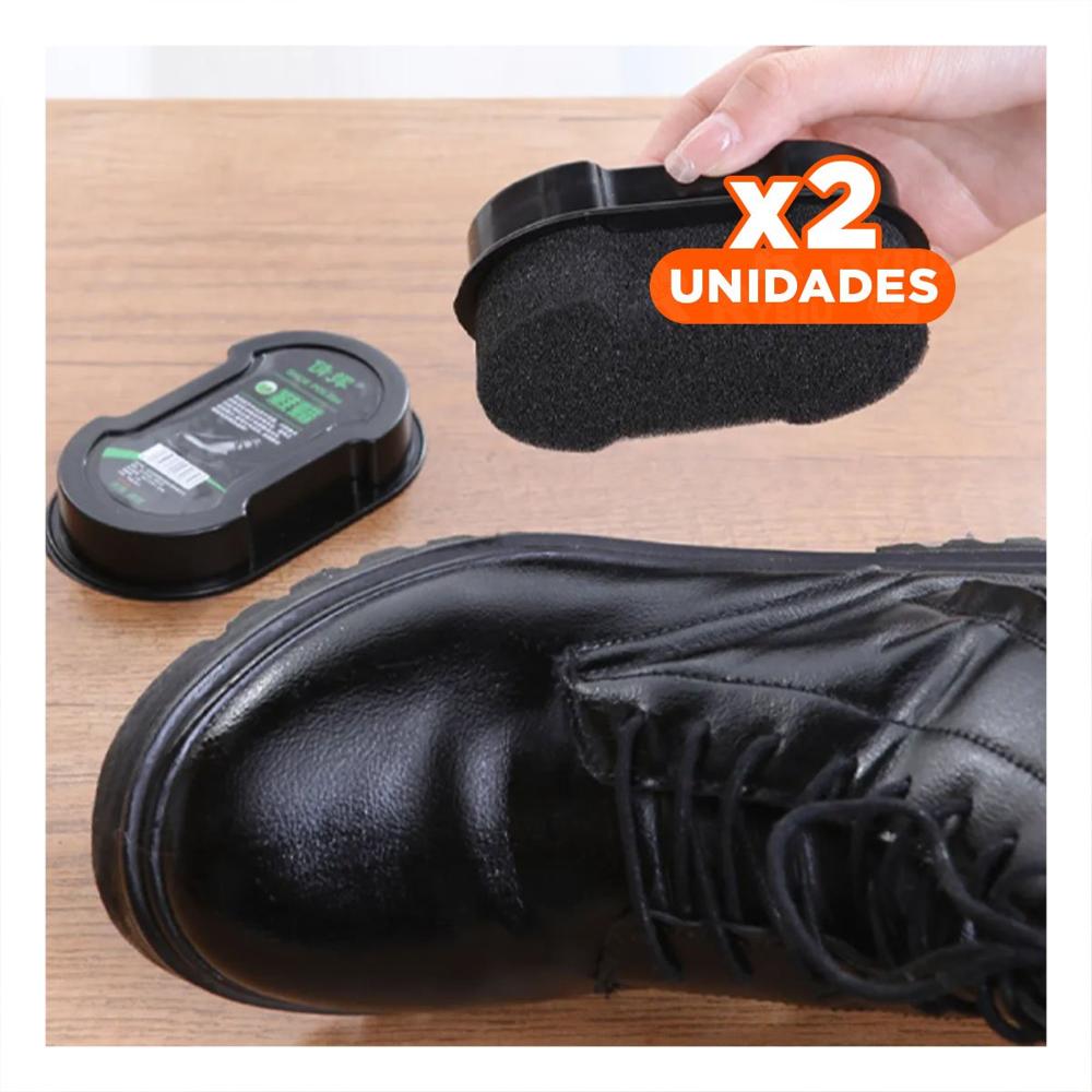 Pack2 Betun Profesional Negro 6,5x10,5cm para Zapatos Limpios y Protegidos Y+Papel Regalo