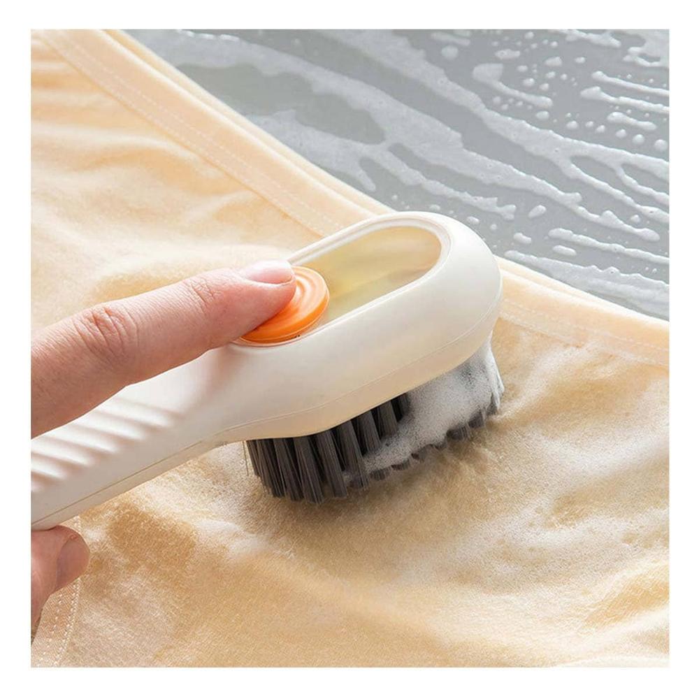 Escobilla con Dispensador Multifuncional Compacta para Espacios de Cocina Blanco Y+Post It