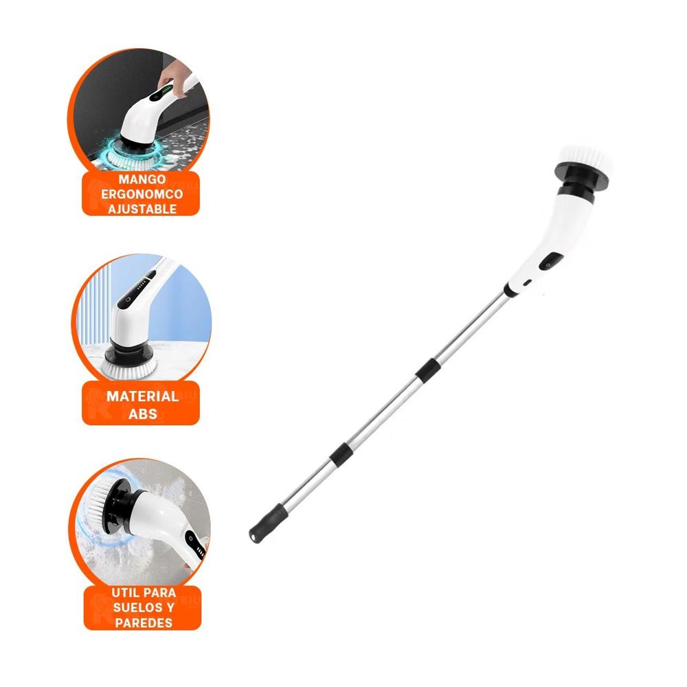 Diseno de Limpieza Electrico Blanco 7 en 1 para Hogar Practico Y+Ligas Regalo