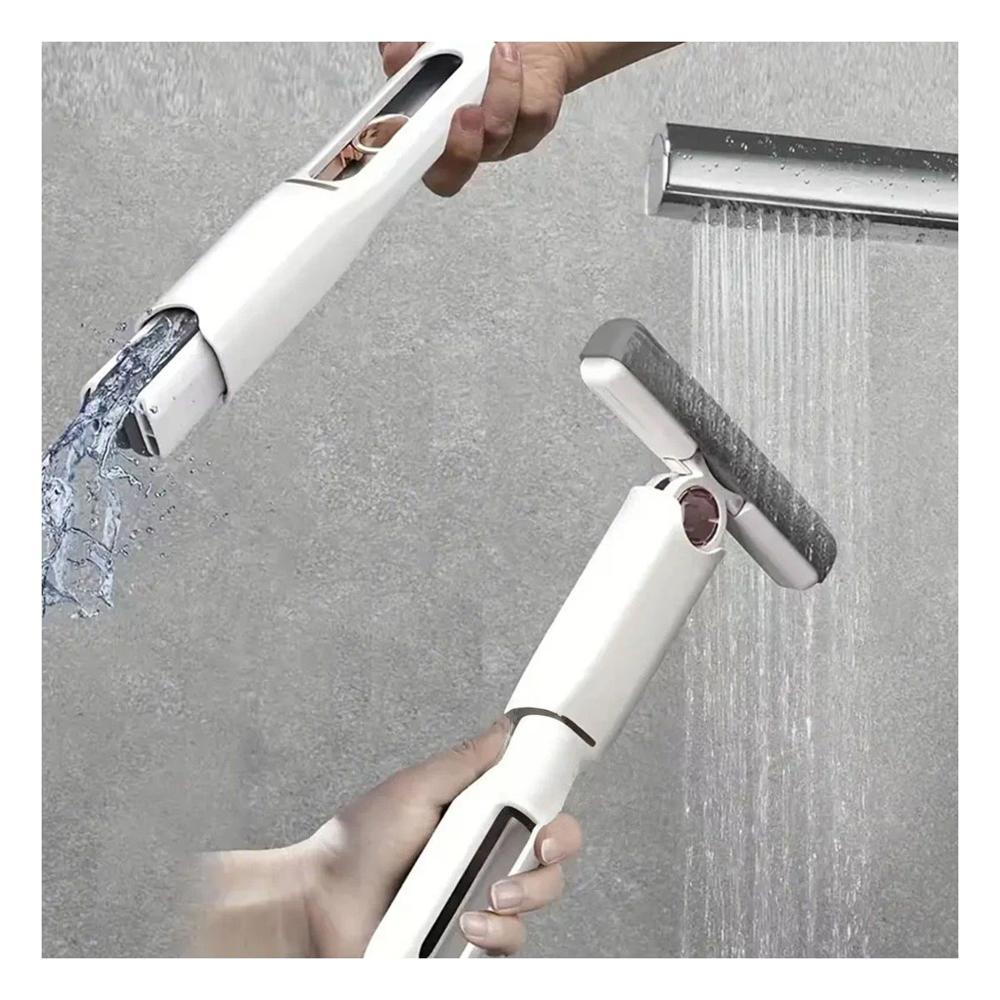 Mini Mopa Portatil con 3 Cabezales de Algodon Practica en Casa Blanco Y+Post It