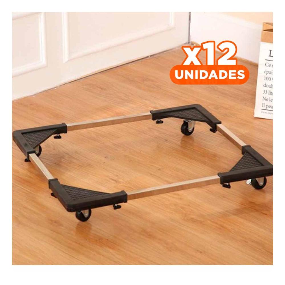 Pack12 Estructura Negra de Acero para Muebles de Cocina Y+Papel Regalo