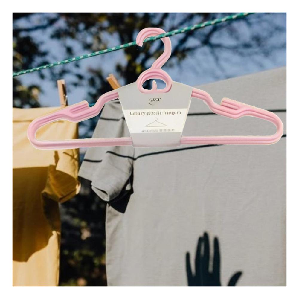 Sujetador Clasico de Plastico Rosado Circulo en Medio de 4 Piezas Prendas Y+Post It