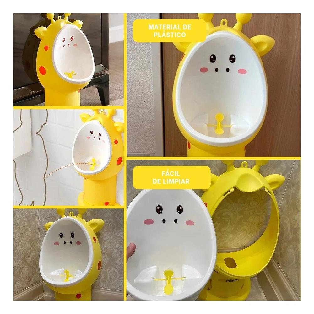 Bacinica Infantil de Firaja con Material Resistente y Facil Limpieza Amarillo