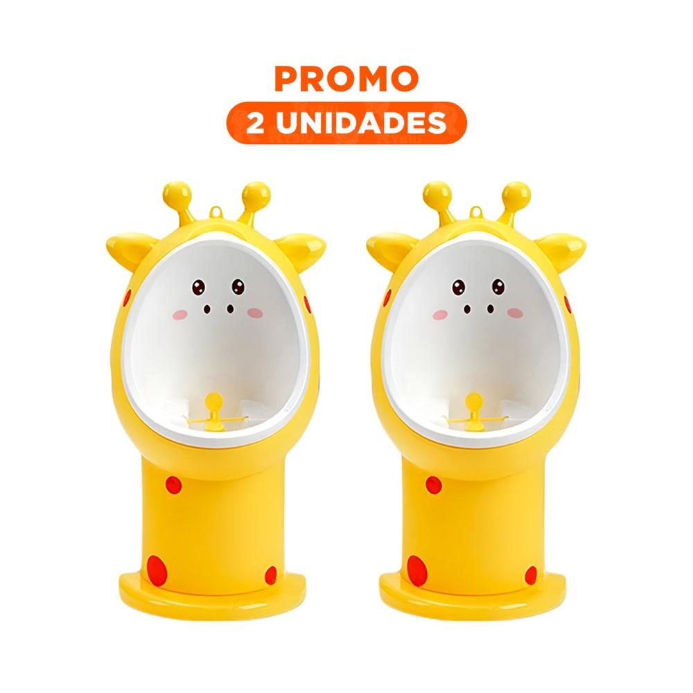 Pack2 Potty de Firaja Ligero y Seguro con Base Estable para Ninos Amarillo