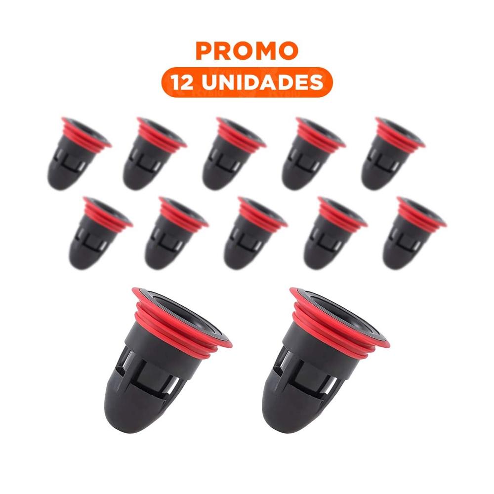 Pack12 Valvula de Drenaje para Area Domestica con Bloqueo de Insectos Negro Y+Regalo Sticker