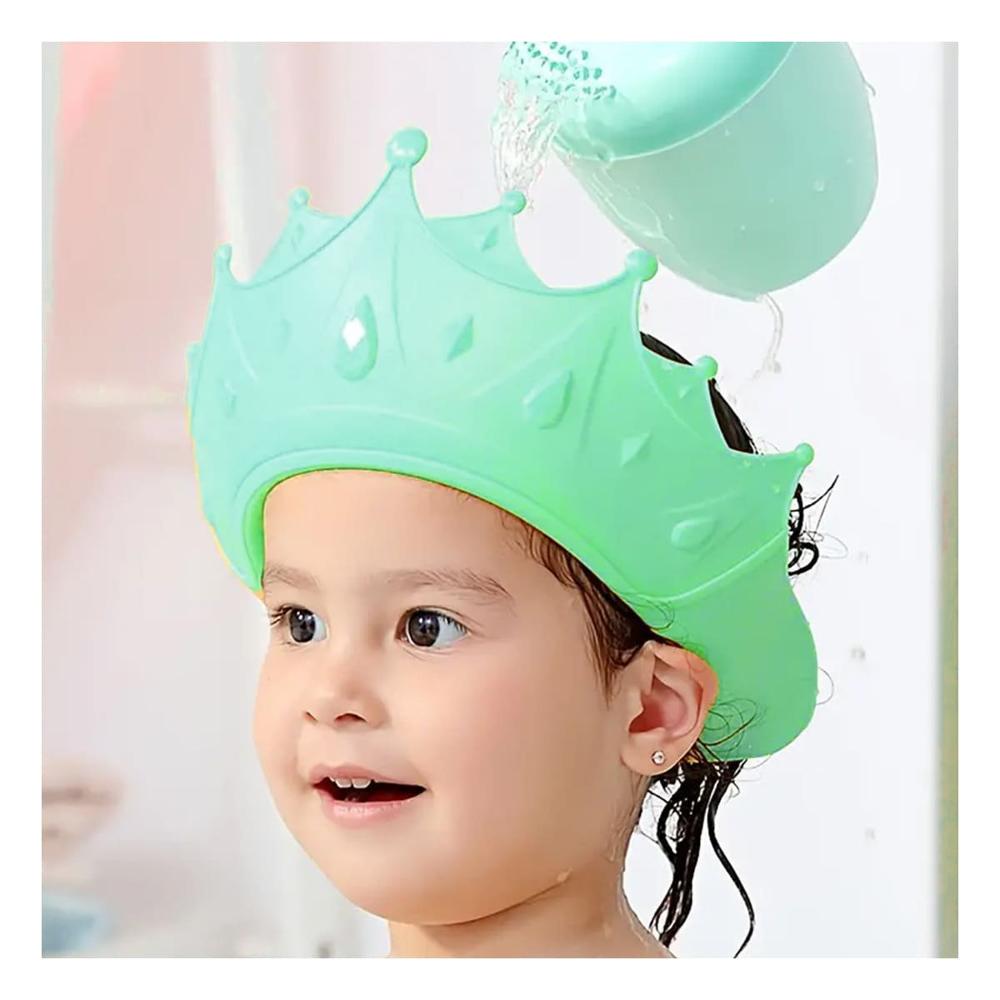 Infantil Ajustable para Ducha con Formato Gorro Verde Agua Y+Papel Regalo