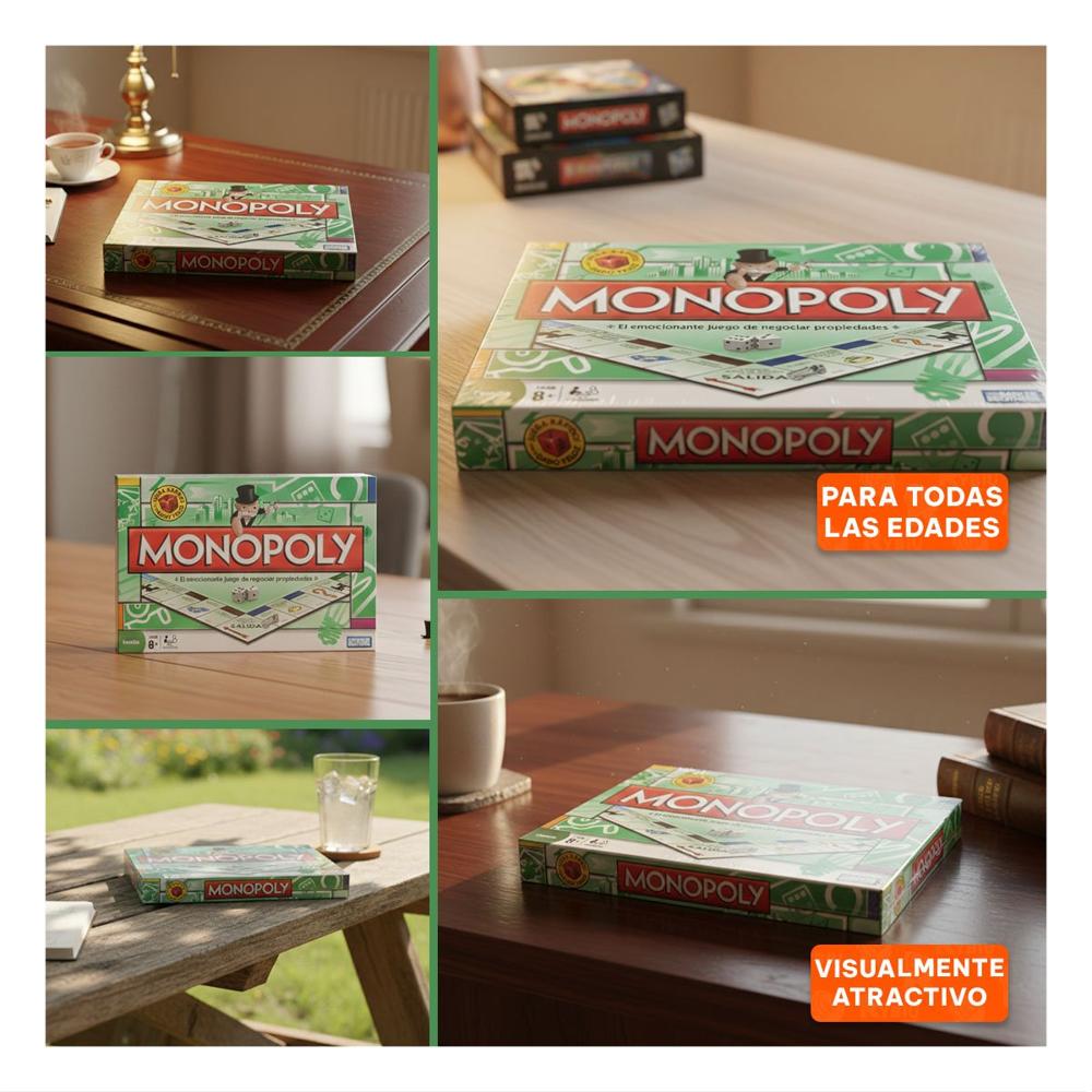 Opcion de Entretenimiento de Mesa Verde para Hogar con Estilo Clasico Y+Post It