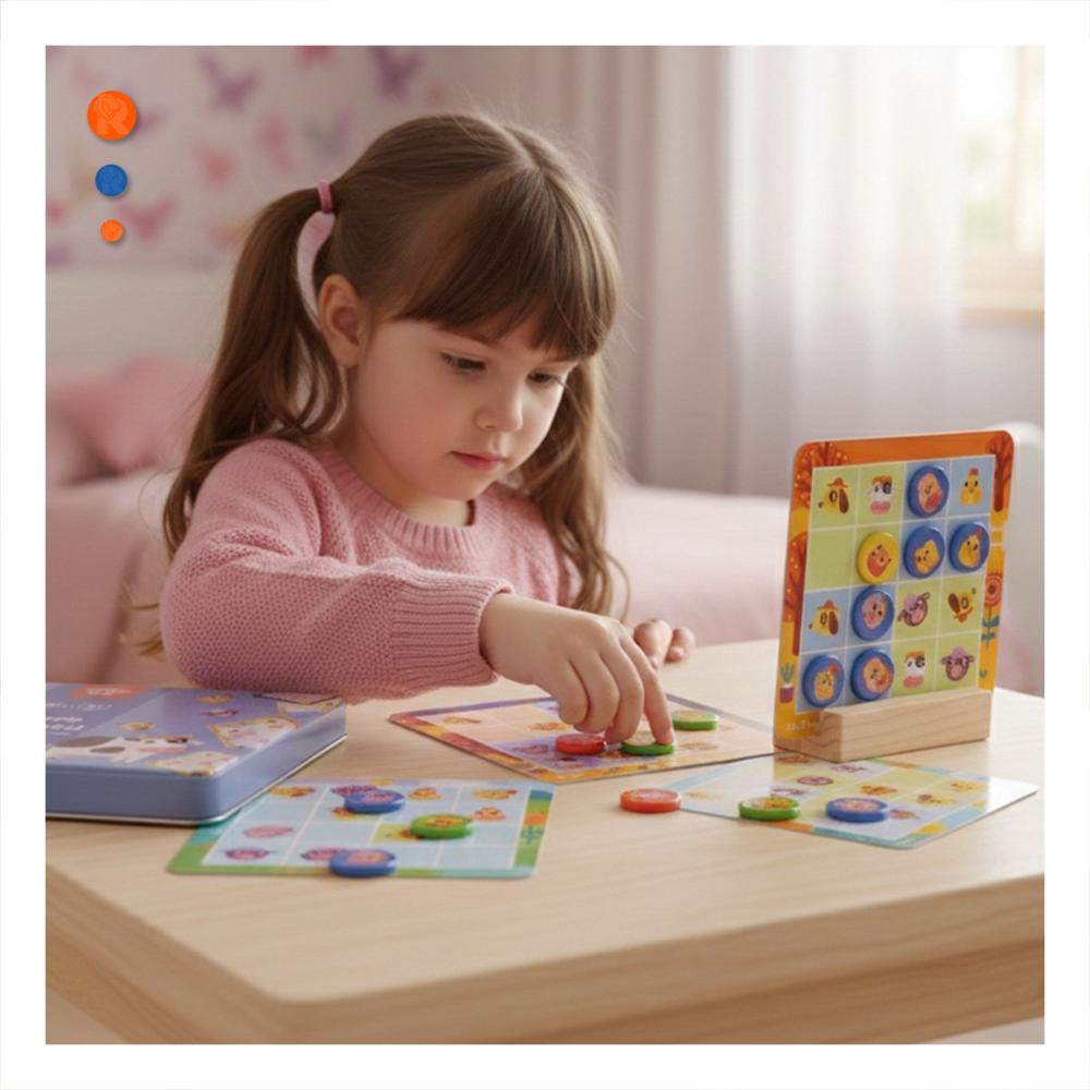 Juego Didactico de Sudoku de Granja Celeste para Desarrollo Mental