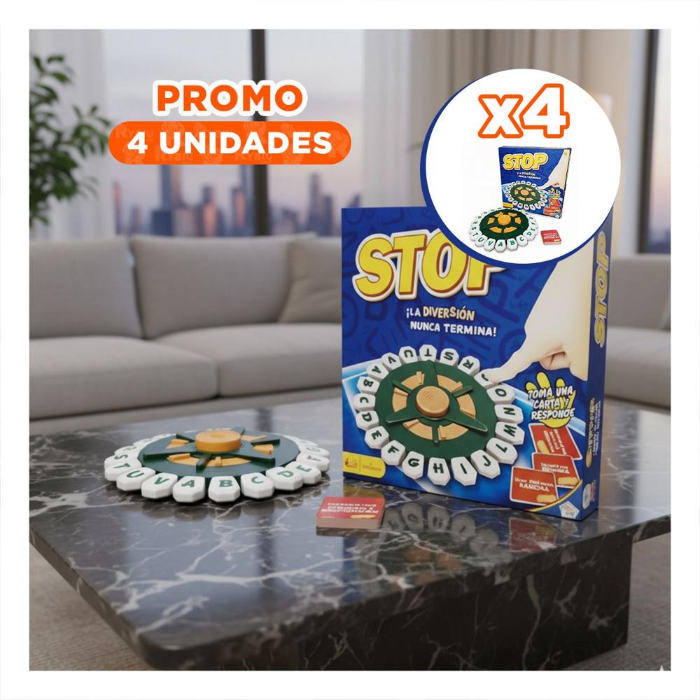 Pack4 Mesa de Juego Social para Reuniones Recreativas