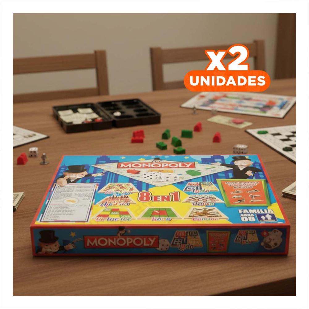 Pack2 Recomendado De Mesa Multicolor con Disfrutar en Casa Y+Regalo Sticker