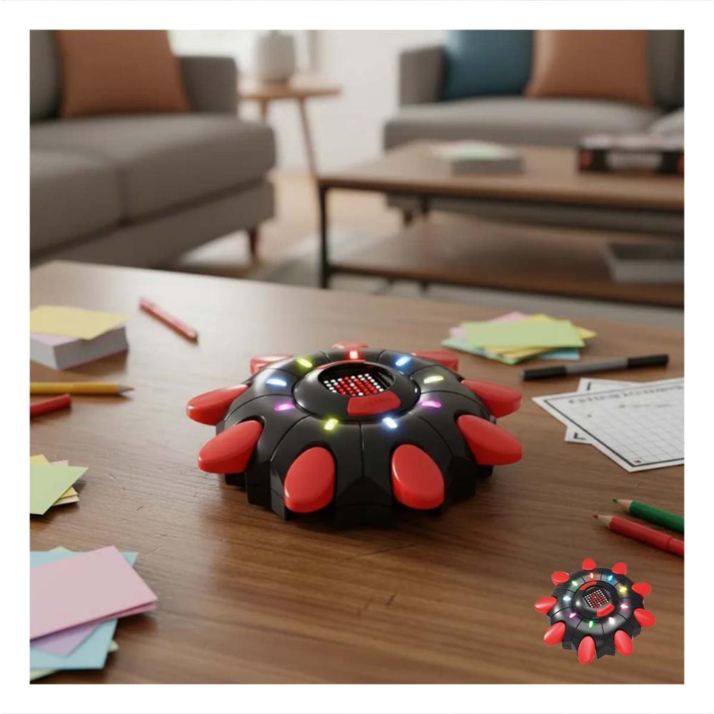 Pack4 Eleccion Moderna de Mesa Negro para Reuniones en Casa con Amigos