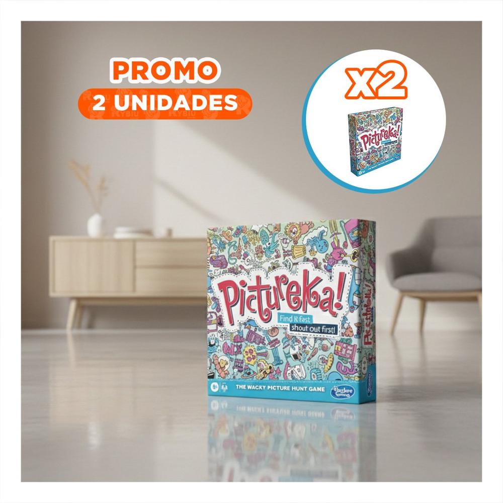 Pack2 Juego de Mesa Multicolor para Diversion en Reuniones Familiares en Casa Y+Regalo Sticker
