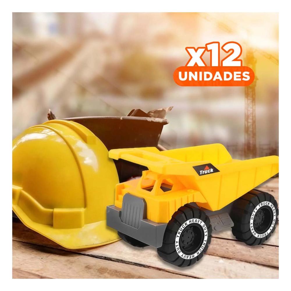 Pack12 Opcion de Construccion en Bolsa con Vehiculo para Juego Creativo en Hogar