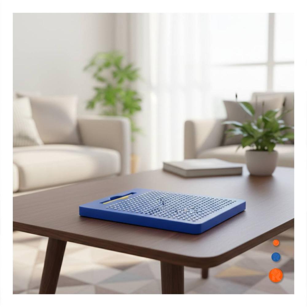 Formato Magnetico Azul para Organizar Ideas en Casa y Oficina Y+Ligas Regalo
