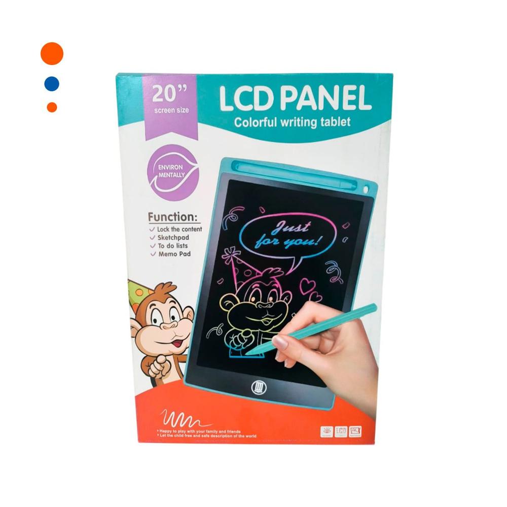 Equipo Digital de Dibujo y Escritura 20 Pulgadas Negro para Clases Y+Papel Regalo