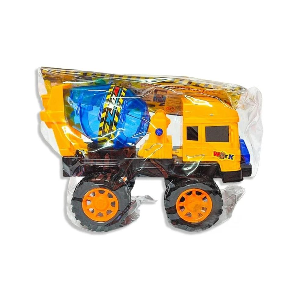 Maquina de Construccion para Juego de Niños Color Amarillo Y+Papel Regalo