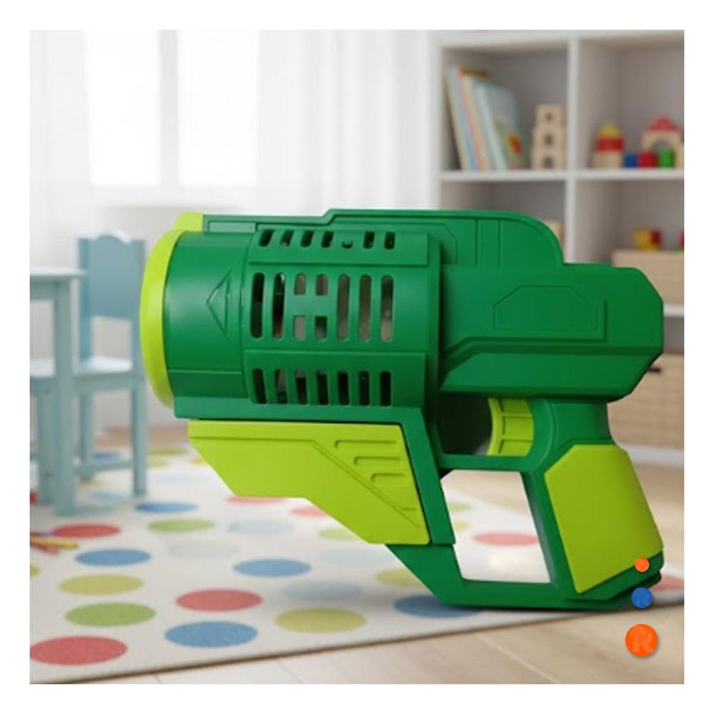 Maquina de burbujas con mochila portatil dinosaurio verde para juego recreativo Y+Ligas Regalo