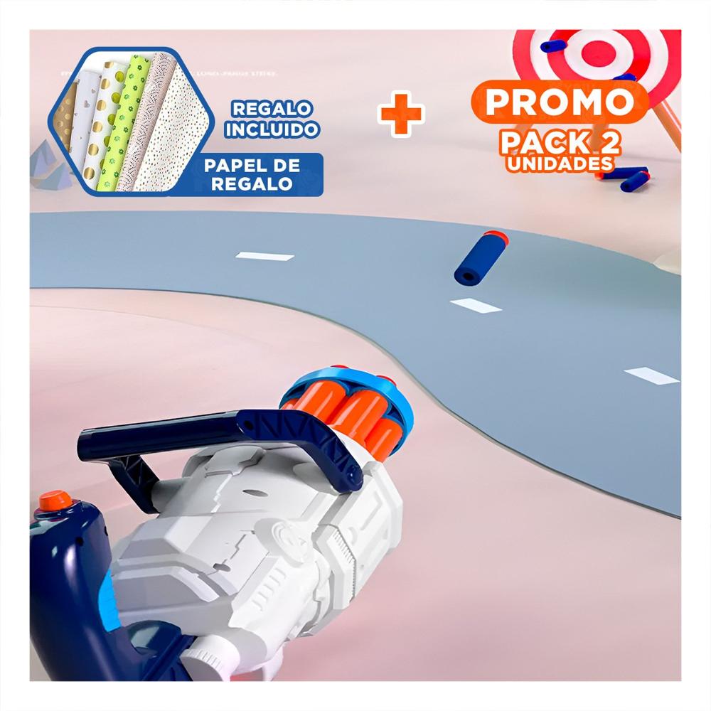 Pack2 Sistema Recreativo de Dardos con Caja para Juegos en Casa Y+Papel Regalo