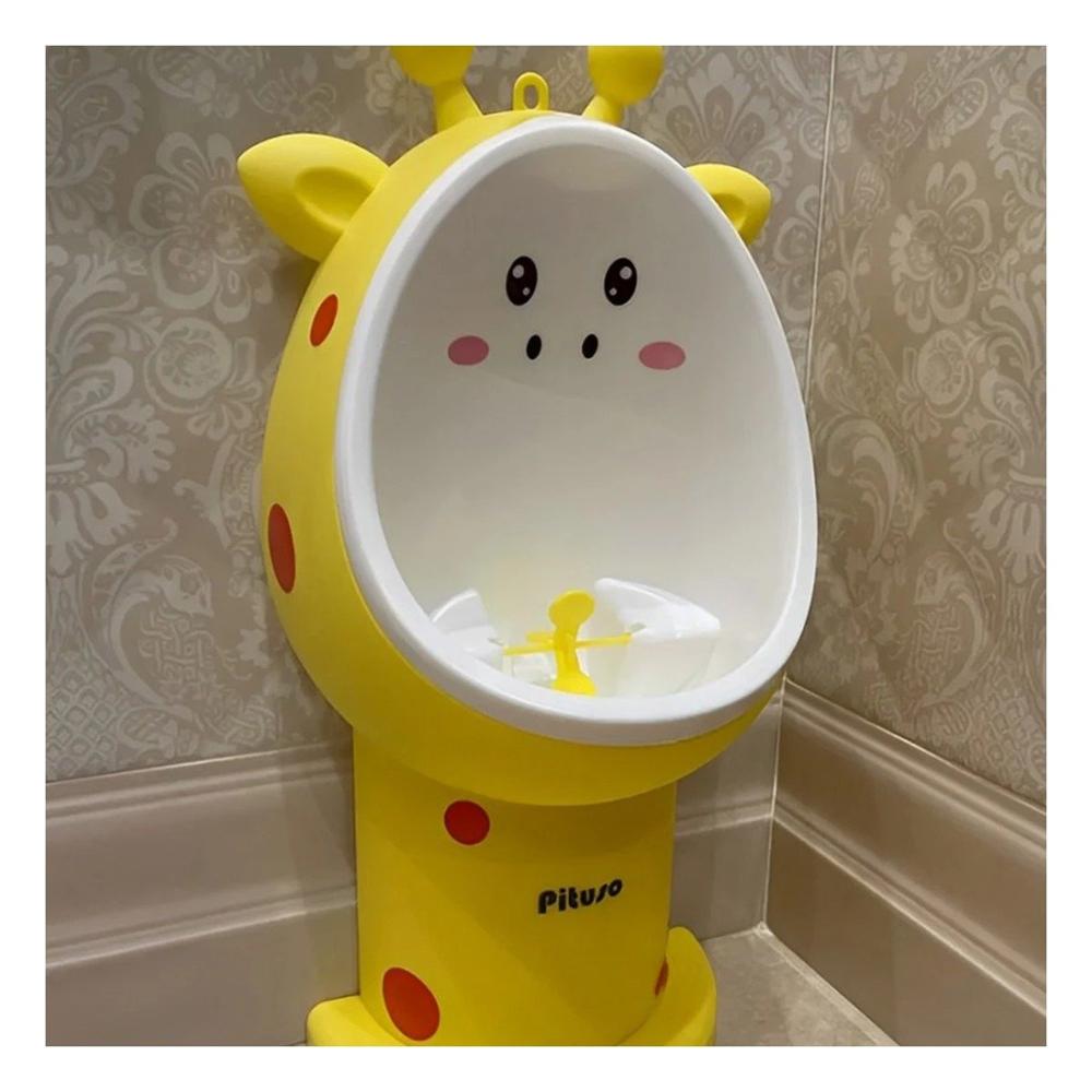 Potty Infantil de Firaja Ligero y Seguro para Entrenamiento Amarillo Y+Regalo Sticker