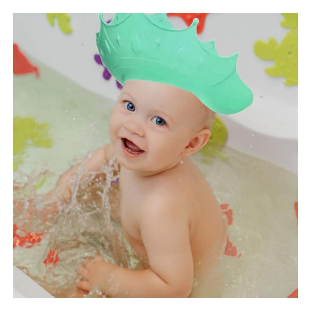 Tipo Gorro Infantil para Ducha Ajustable Verde Agua Y+Regalo Sticker