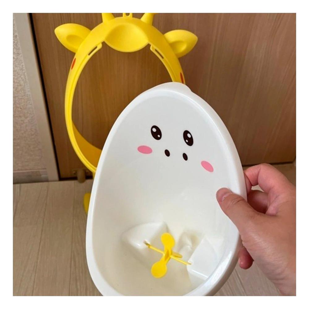 Potty de Firaja Infantil con Base Antideslizante y Facil Limpieza Amarillo Y+Papel Regalo