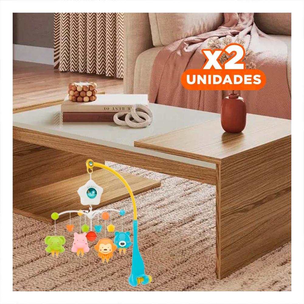 Pack2 Dispositivo Sonoro para Cuna de Bebes con Melodias y Luces Y+Regalo Sticker