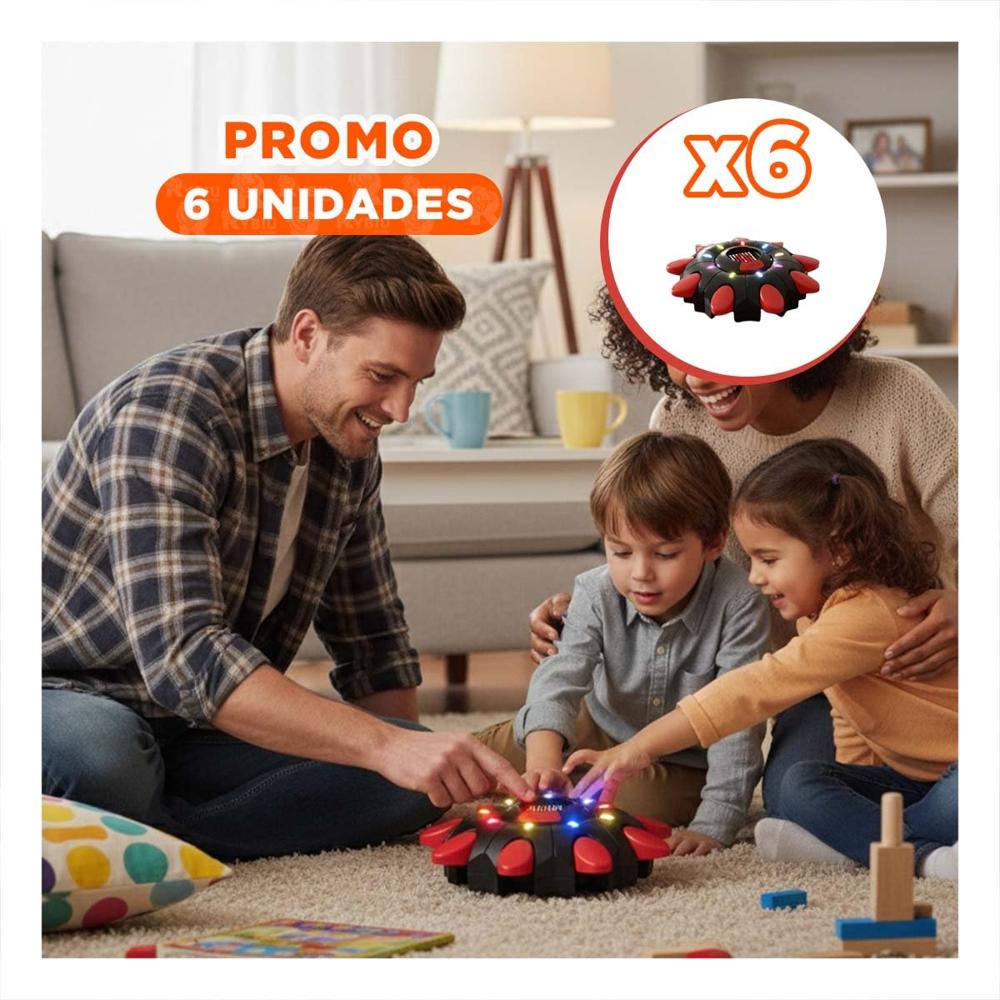 Pack6 Concepto Moderno de Mesa Negro para Encuentros Sociales en Casa Y+Regalo Sticker