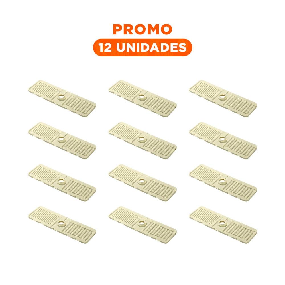 Pack12 Alfombra Funcional de Piso Antideslizante para Cocina y Hogar Verde Y+Regalo Sticker
