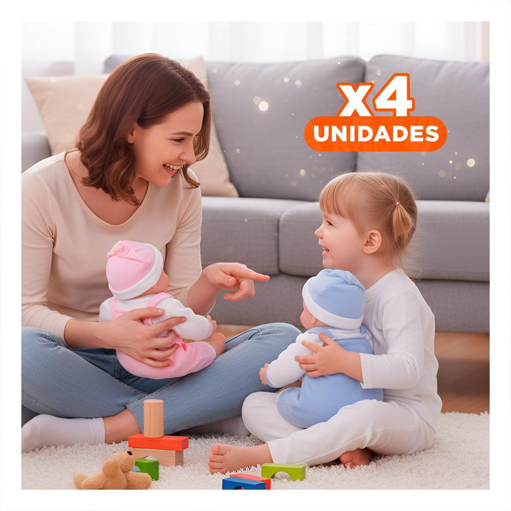 Pack4 Figura Elefante con Sonido para Juego en Casa y Tiempo de Recreacion